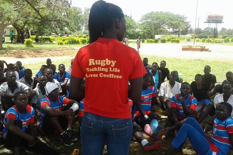 Rugby Tackling Life Loves COOFFEEE - 2017, Life skill education at every rugby clinic.